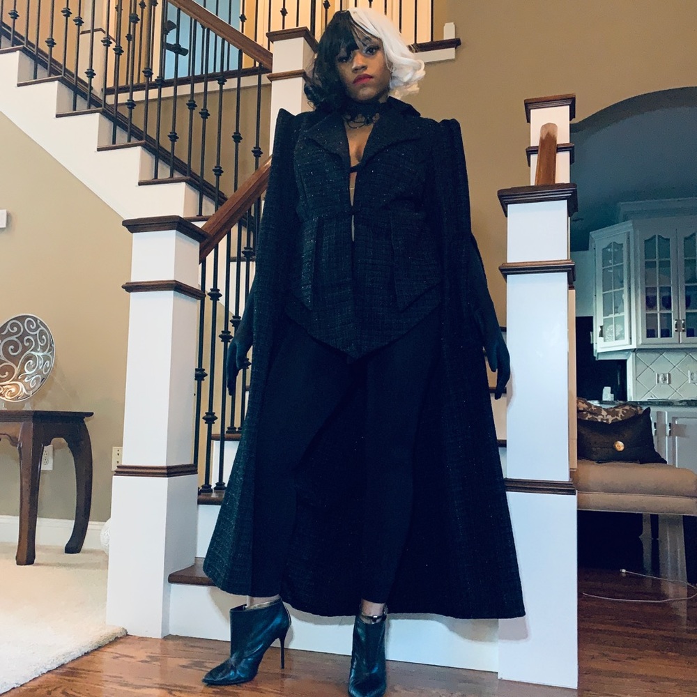 Cruella inspired cosplay jacket